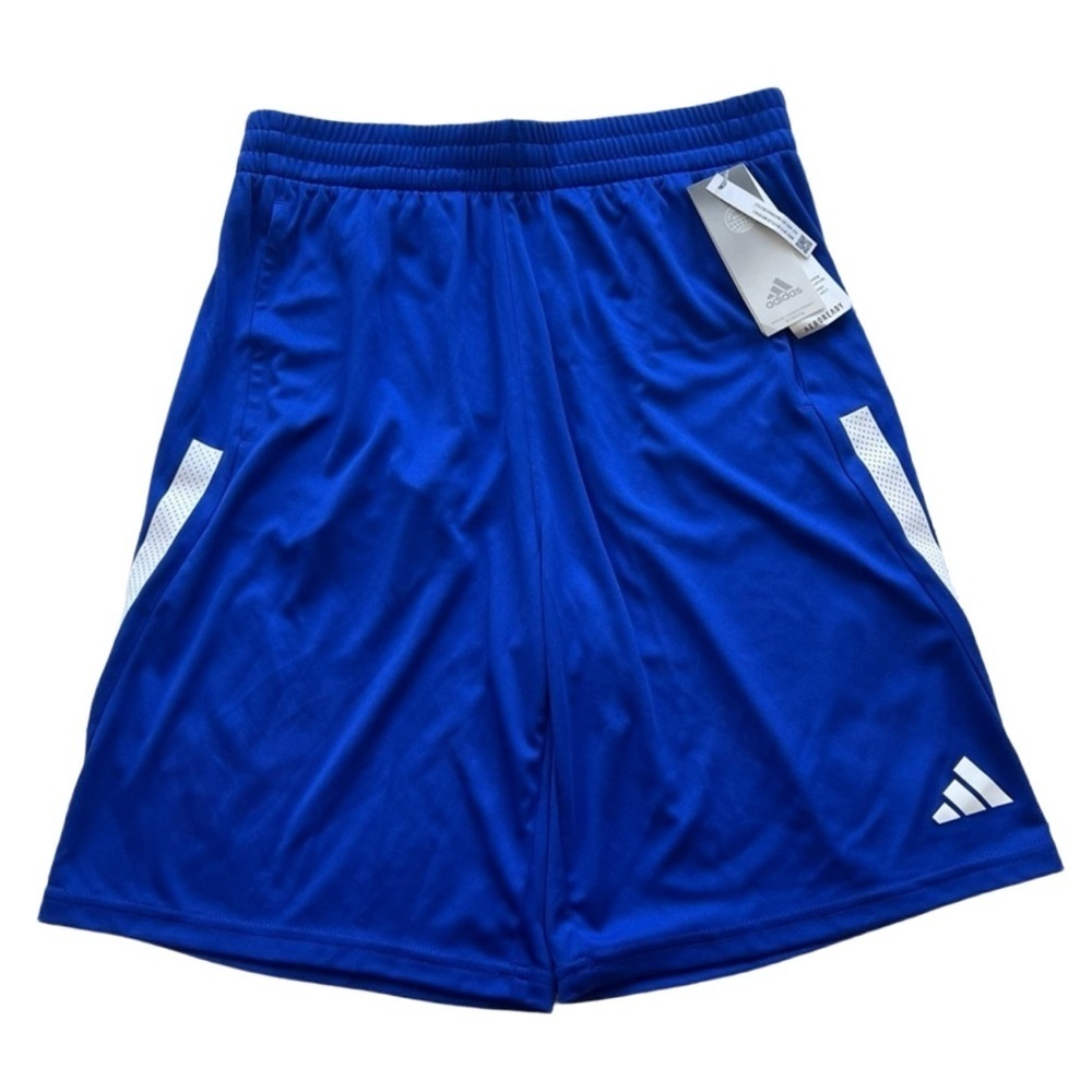 ***NWT***Adidas Blue & White Youth Athletic Shorts